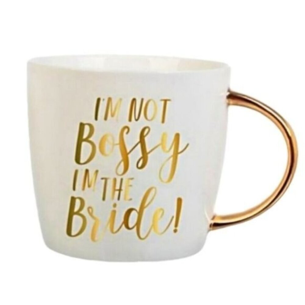 Slant Collections ✦ Bridal Mug ✦ I'm Not Bossy I'm The Bride 14oz NWT